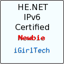 IPv6 Certification Badge for iGirlTech