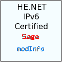 IPv6 Certification Badge for modInfo