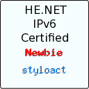 IPv6 Certification Badge for styloact