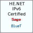 IPv6 Certification Badge for BlueT