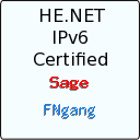 IPv6 Certification Badge for Fngang