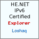 IPv6 Certification Badge for Loshaq