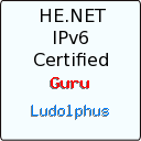 IPv6 Certification Badge for Ludolphus