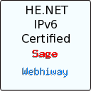 IPv6 Certification Badge for Webhiway