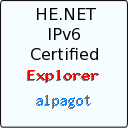 IPv6 Certification Badge for alpagot