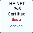 IPv6 Certification Badge for canvon