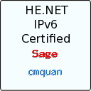 IPv6 Certification Badge for cmquan