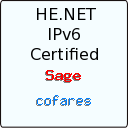 IPv6 Certification Badge for cofares