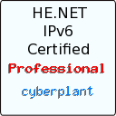 IPv6 Certification Badge for cyberplant