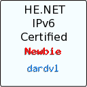 IPv6 Certification Badge for dardvl