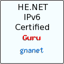 IPv6 Certification Badge for gnanet