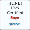 my IPv6 certification