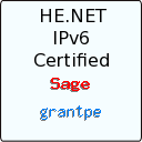 IPv6 Certification Badge for grantpe