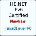 IPv6 Certification Badge for jawadlover00