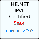 IPv6 Certification Badge for jcarranza2001