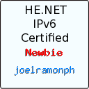 IPv6 Certification Badge for joelramonph