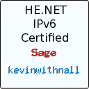 IPv6 Certification Badge for kevinwithnall