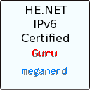 IPv6 Certification Badge for meganerd