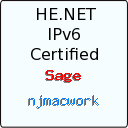 IPv6 Certification Badge for njmacwork