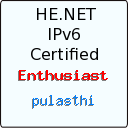 IPv6 Certification Badge for pulasthi