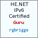 IPv6 Certification Badge for rgbriggs