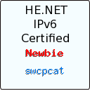 IPv6 Certification Badge for swcpcat