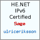 IPv6 Certification Badge for ulriceriksson