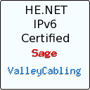 IPv6 Certification Badge for valleycabling
