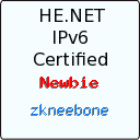 IPv6 Certification Badge for zkneebone