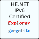 IPv6 Certification Badge for gargolito
