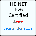 IPv6 Certification Badge for leonardorizzi