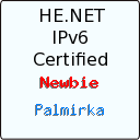 IPv6 Certification Badge for Palmirka