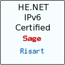 IPv6 Certification Badge for Risart