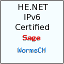 IPv6 Certification Badge for WormsCH