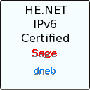 IPv6 Certification Badge for dneb