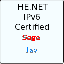 IPv6 Certification Badge for lav