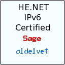 IPv6 Certification Badge for oldelvet