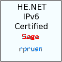 IPv6 Certification Badge for rpruen