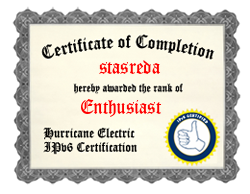 IPv6 Certification Badge