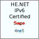 IPv6 Certification Badge for 4net