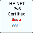 IPv6 Certification Badge for BPRJ