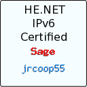 IPv6 Certification Badge for JRCoop55