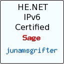 IPv6 Certification Badge for Junamsgrifter