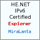 IPv6 Certification Badge for MiraLanta