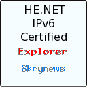 IPv6 Certification Badge for Skrynews
