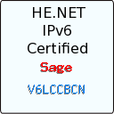 IPv6 Certification Badge for V6LCCBCN