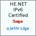 IPv6 Certification Badge for ajethridge
