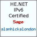 IPv6 Certification Badge for alanhickslondon