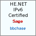 IPv6 Certification Badge for bbchase
