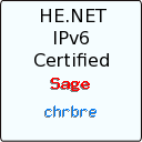 IPv6 Certification Badge for chrbre